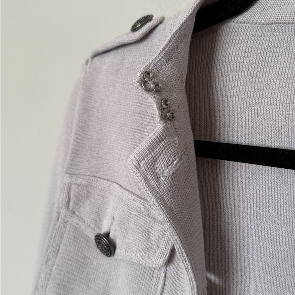 Free People Women’s XS Jacket Button Up Floral Tan/Cream Boho Flaw - Picture 10 of 10